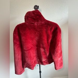 Faux fur jacket